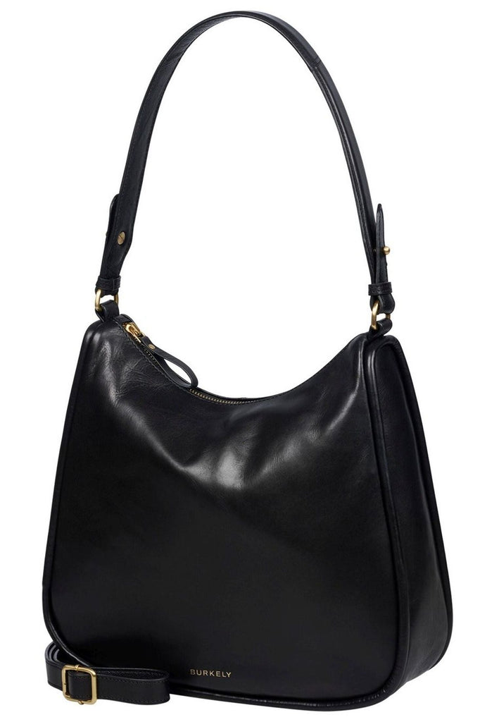 BURKELY Taschen Leder Schwarz