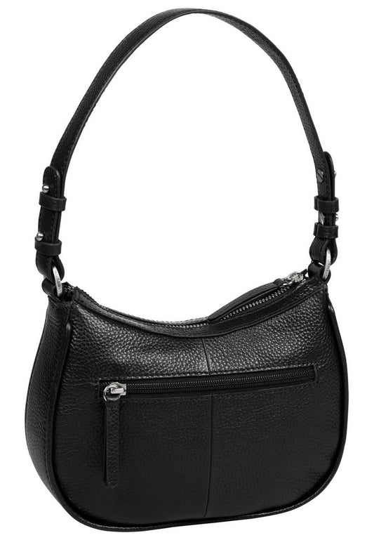 BURKELY Taschen Leder Schwarz