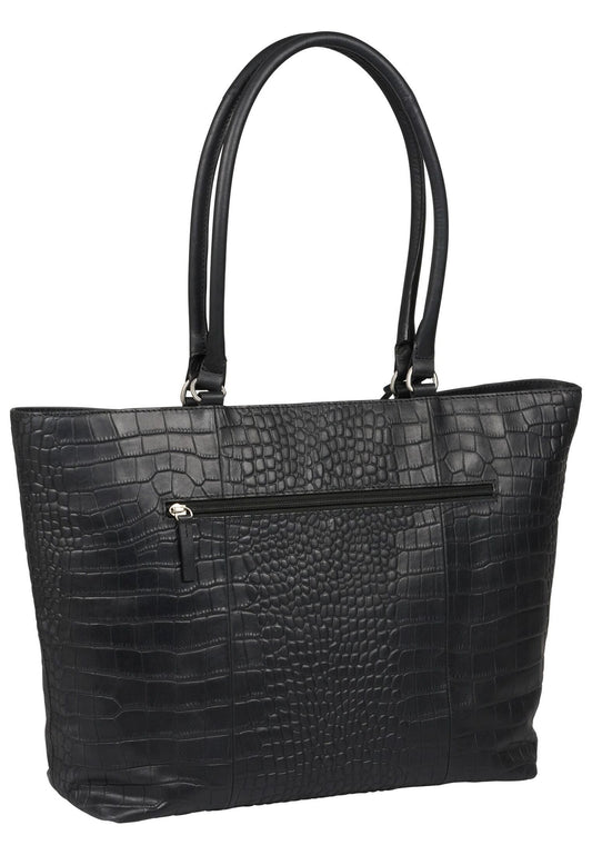 BURKELY Taschen Leder Schwarz