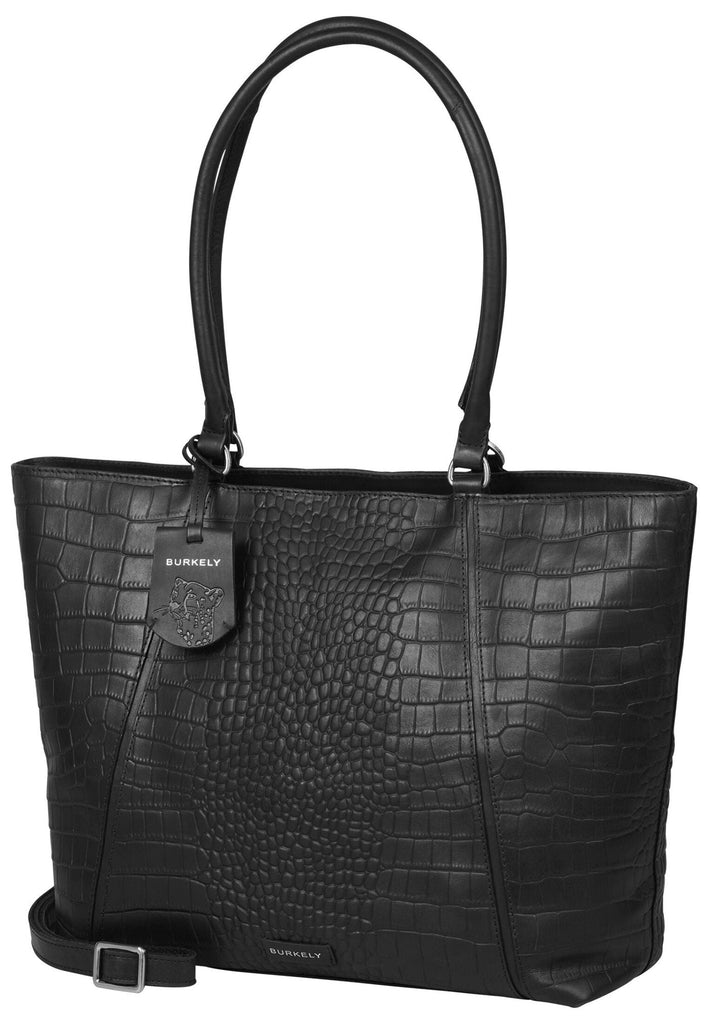 BURKELY Taschen Leder Schwarz