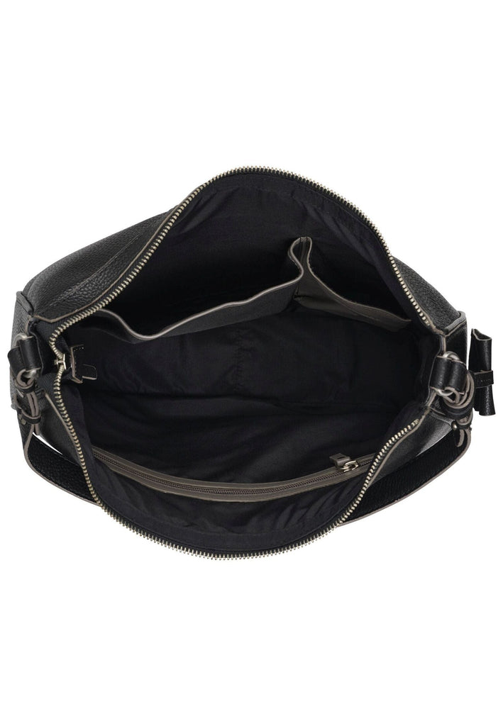 BURKELY Taschen Leder Schwarz