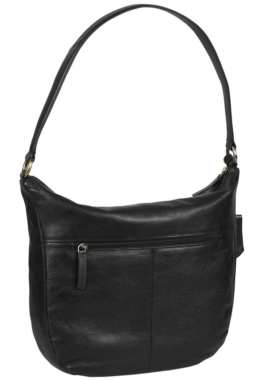 BURKELY Taschen Leder Schwarz