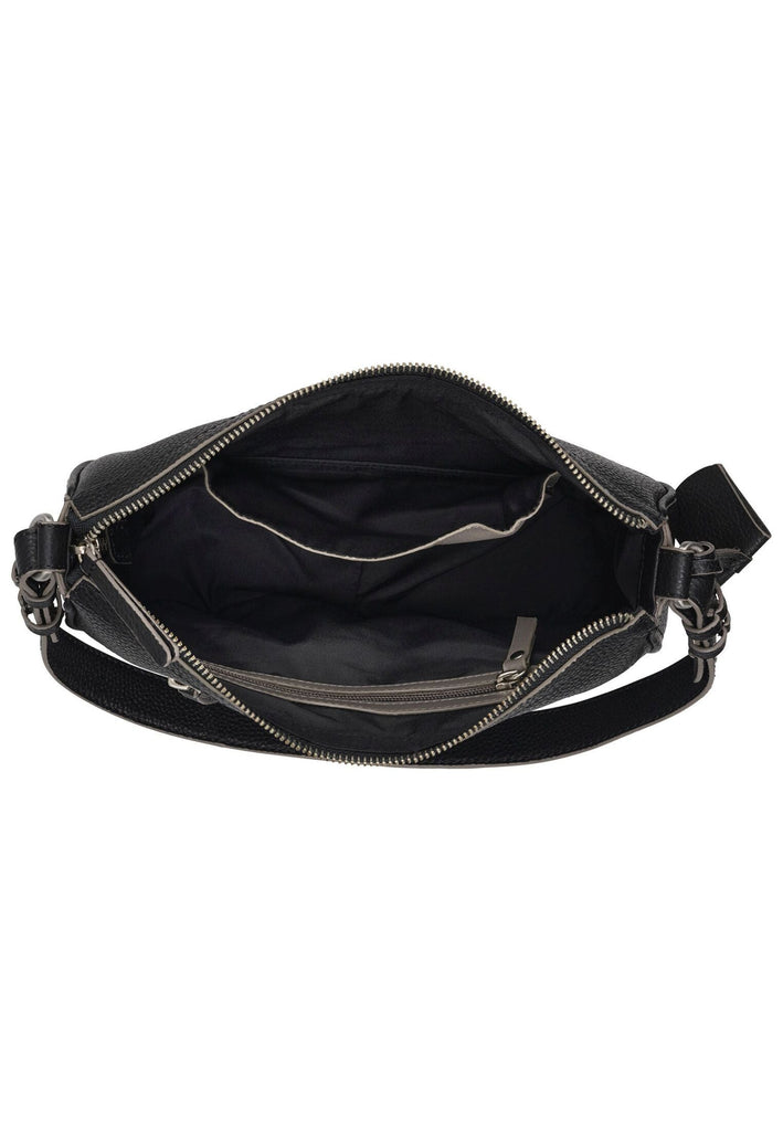 BURKELY Taschen Leder Schwarz