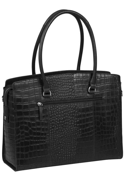 BURKELY Taschen Leder Schwarz