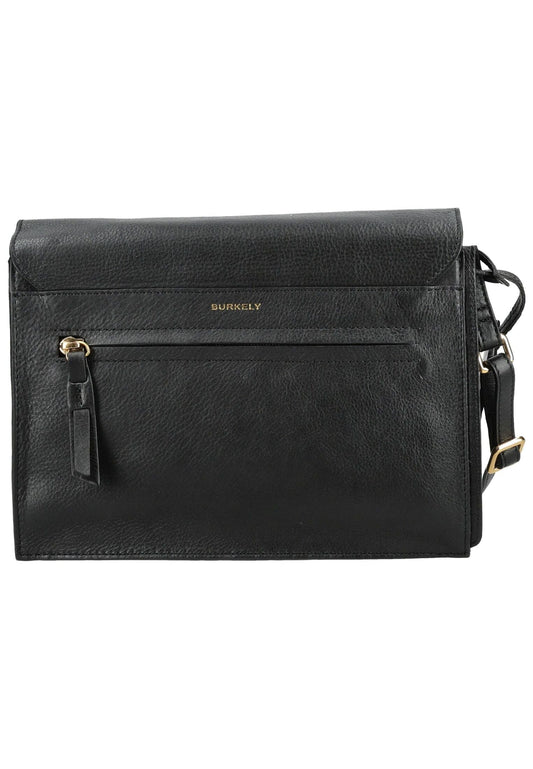 BURKELY Taschen Leder Schwarz