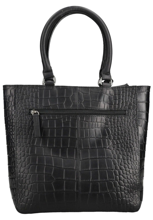 BURKELY Taschen Leder Schwarz