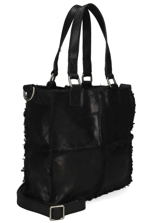BURKELY Taschen Leder Schwarz