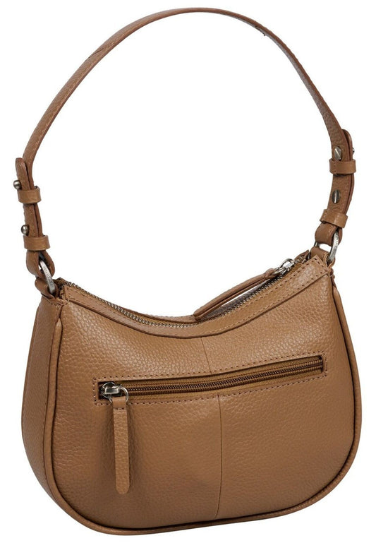 BURKELY Taschen Leder Taupe