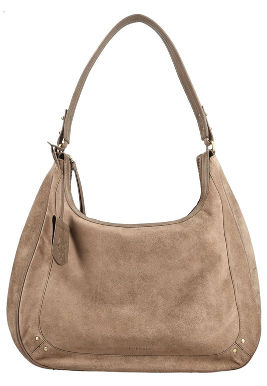 BURKELY Taschen Leder Taupe