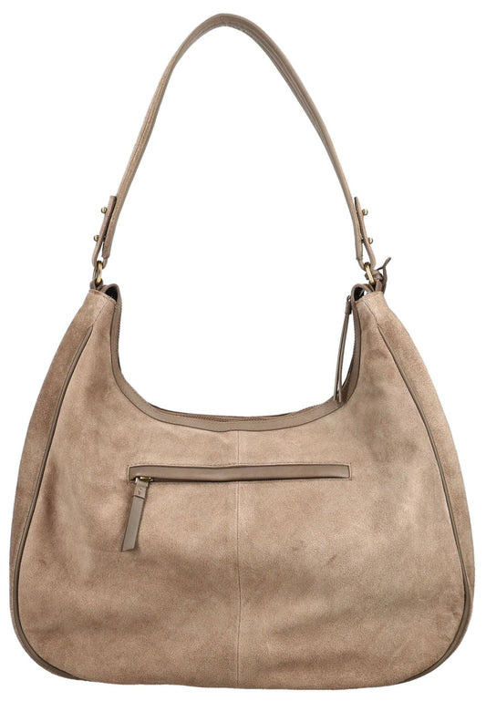 BURKELY Taschen Leder Taupe