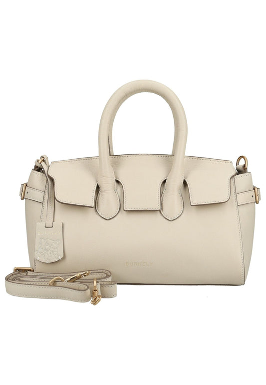 BURKELY Taschen Leder Weiß