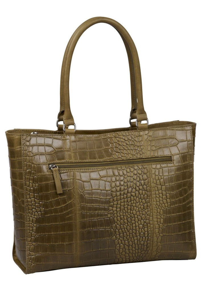 Taschen one size BURKELY Taschen Leder Olive 380038002400016999 8717128058418