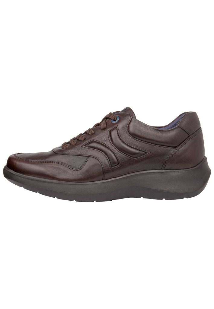 Halbschuhe CallagHan Halbschuhe Leder Dunkelbraun