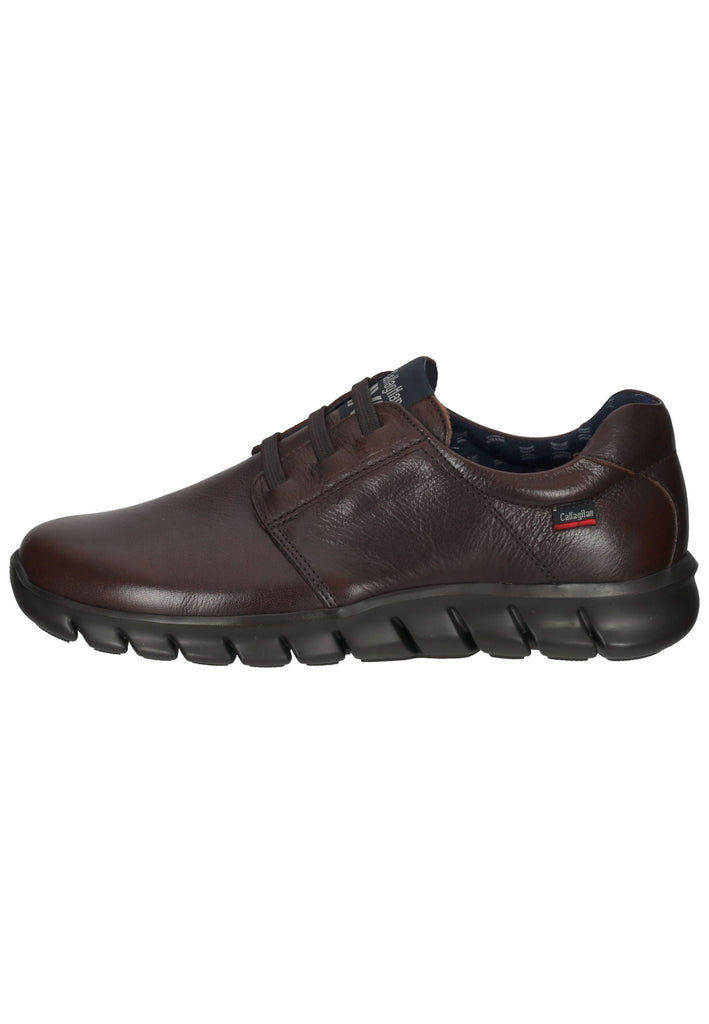 Halbschuhe CallagHan Halbschuhe Leder Dunkelbraun