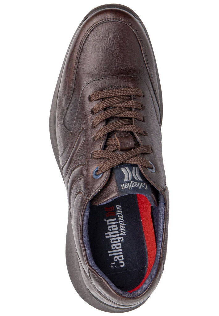 CallagHan Halbschuhe Leder Dunkelbraun