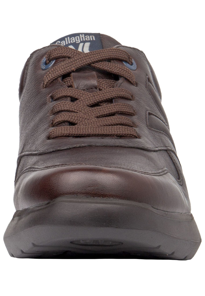 CallagHan Halbschuhe Leder Dunkelbraun