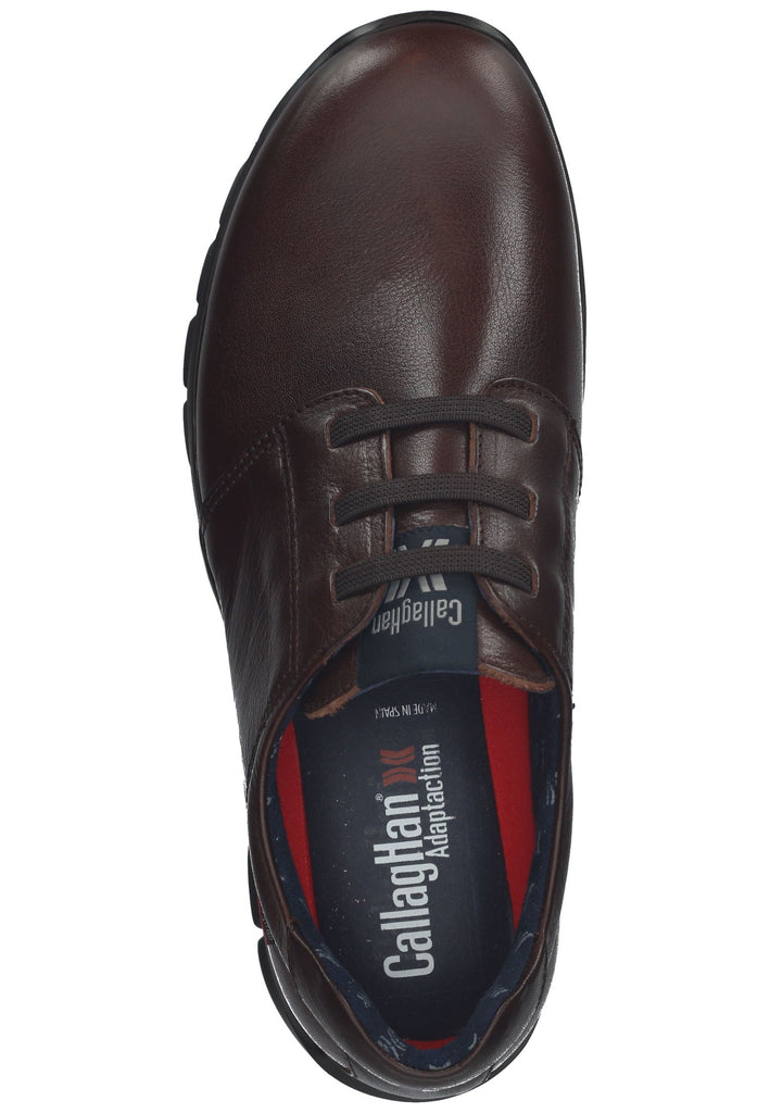 CallagHan Halbschuhe Leder Dunkelbraun