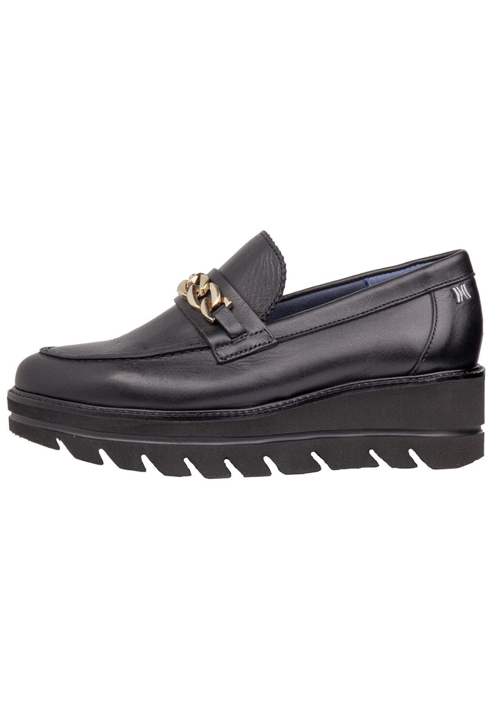 Slipper CallagHan Slipper Leder Schwarz