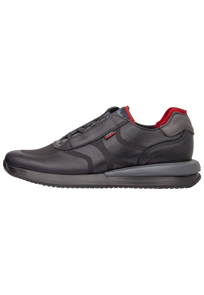 Sneaker CallagHan Sneaker Leder/Textil Schwarz/Grau