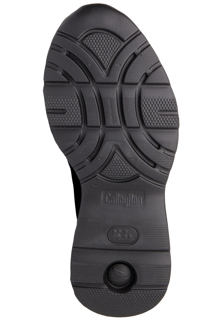 CallagHan Sneaker Leder Schwarz