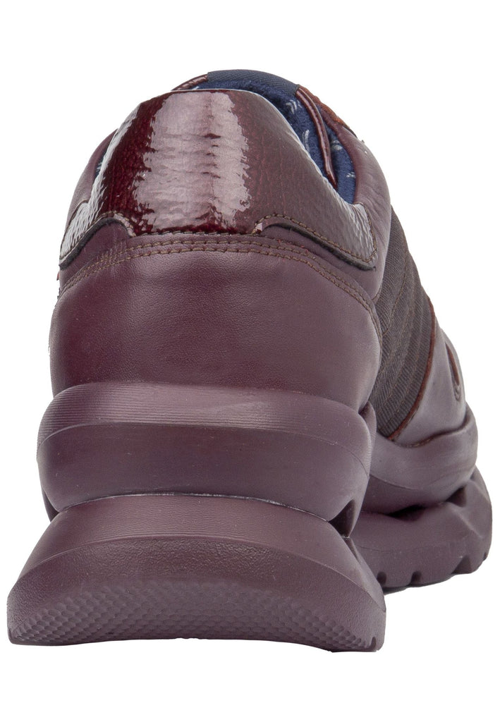 CallagHan Sneaker Leder/Textil Bordeaux