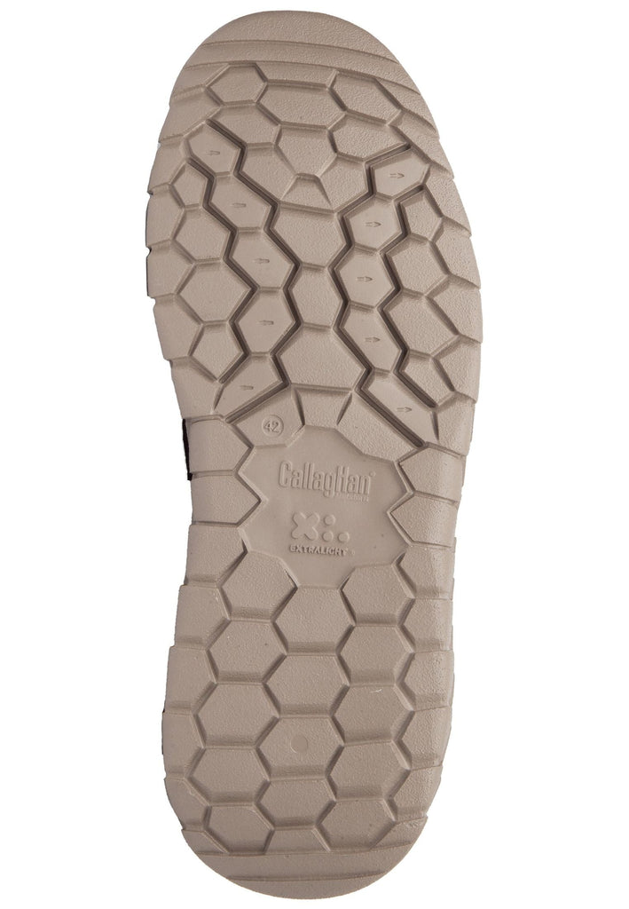 CallagHan Sneaker Leder/Textil Braun/Blau