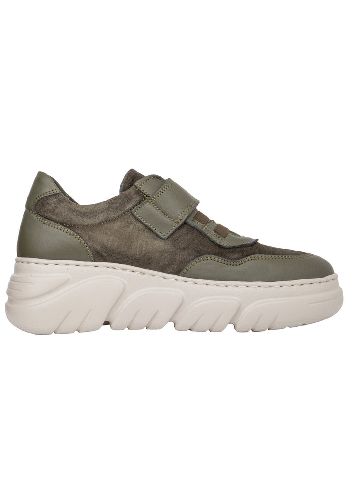 CallagHan Sneaker Leder/Textil Forest