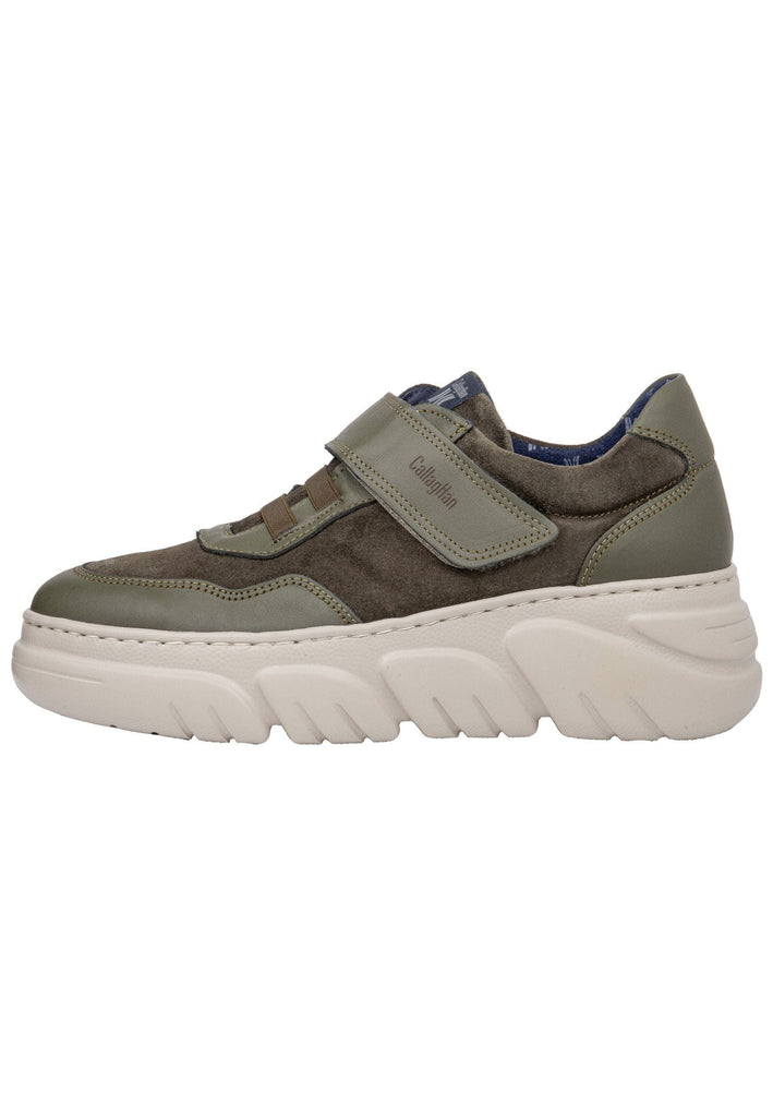 CallagHan Sneaker Leder/Textil Forest