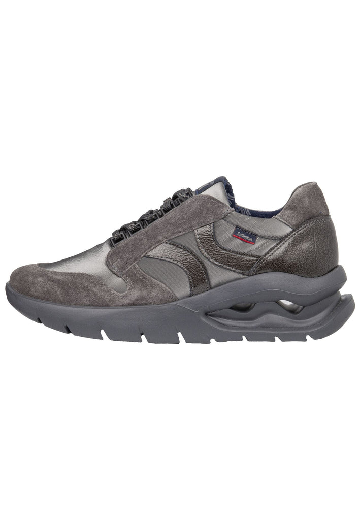 CallagHan Sneaker Leder/Textil Grau