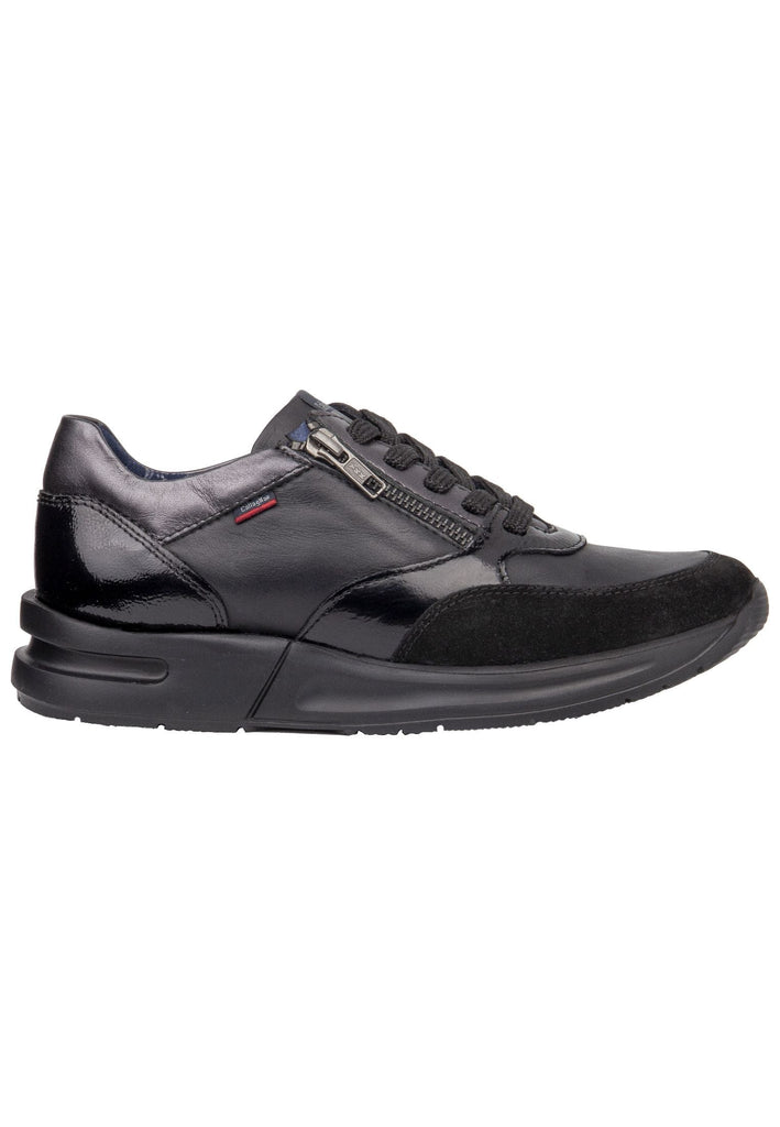 CallagHan Sneaker Leder/Textil Schwarz