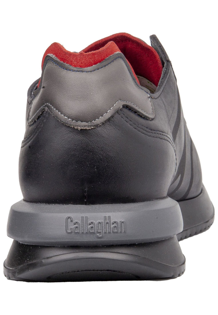 CallagHan Sneaker Leder/Textil Schwarz/Grau