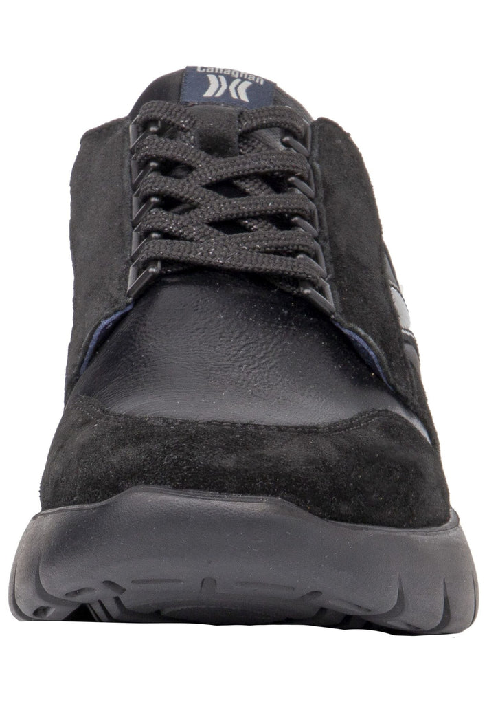 CallagHan Sneaker Leder/Textil Schwarz/Grau
