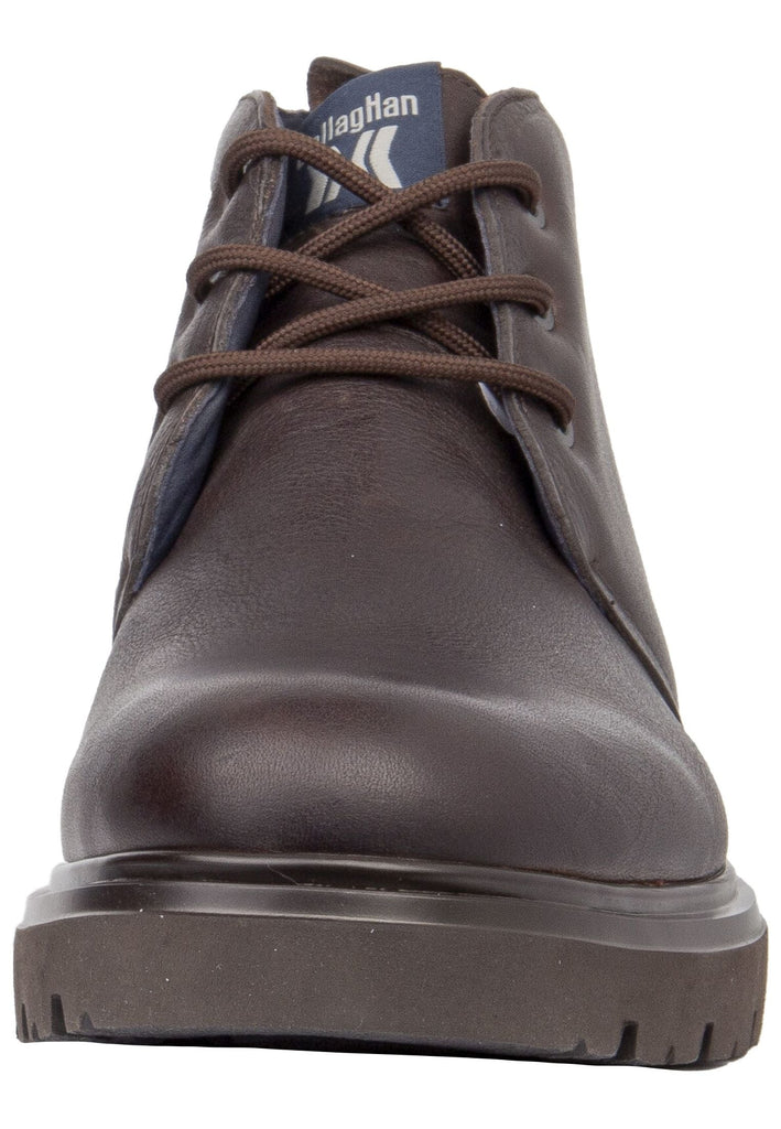 CallagHan Stiefelette Leder Dunkelbraun