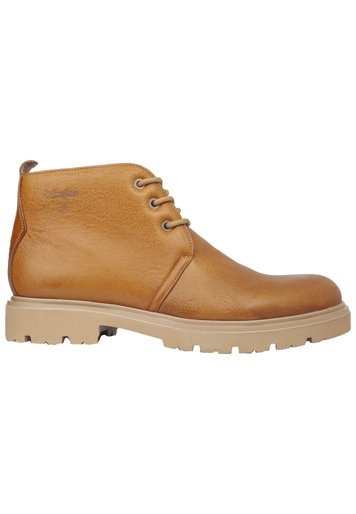 CallagHan Stiefelette Leder Mittelbraun