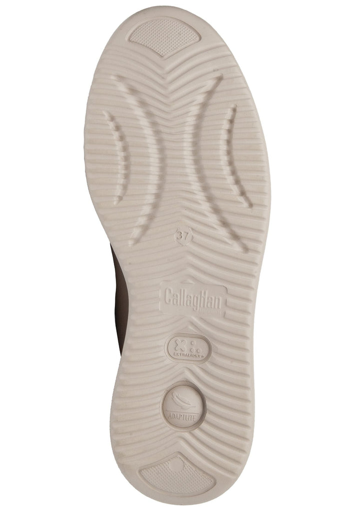 CallagHan Stiefelette Leder/Textil Beige