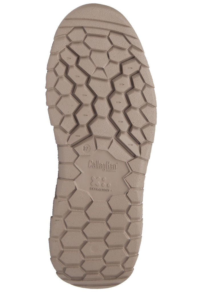 CallagHan Stiefelette Leder/Textil Beige