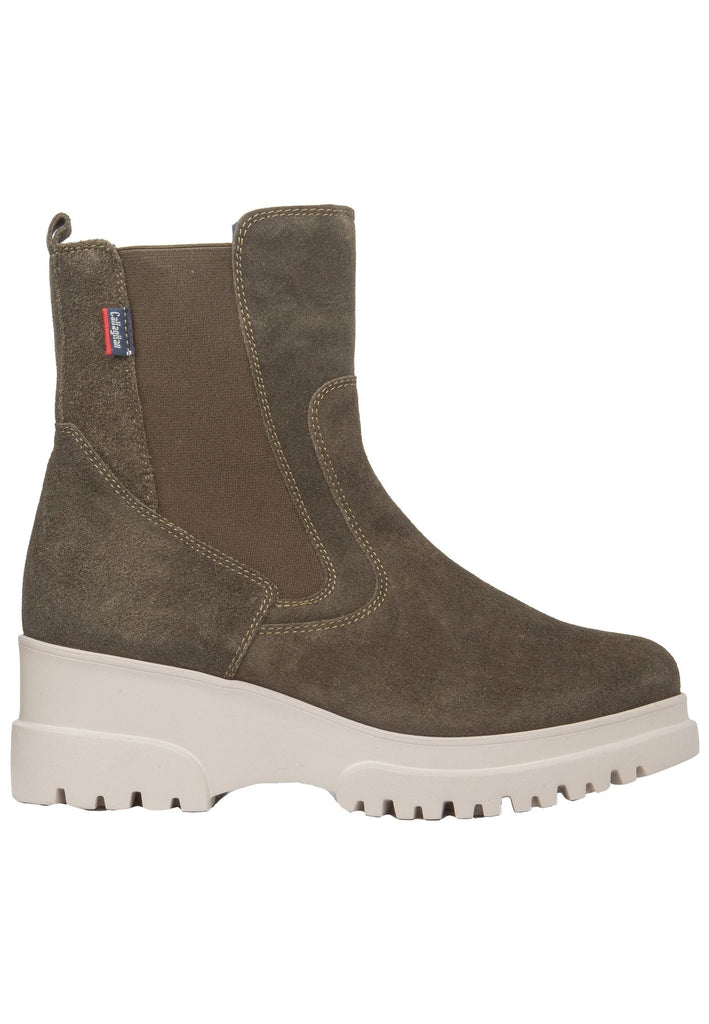 CallagHan Stiefelette Leder/Textil Forest