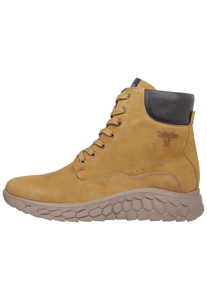 Stiefeletten CallagHan Stiefelette Leder Beige
