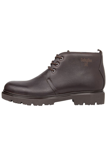 Stiefeletten CallagHan Stiefelette Leder Dunkelbraun