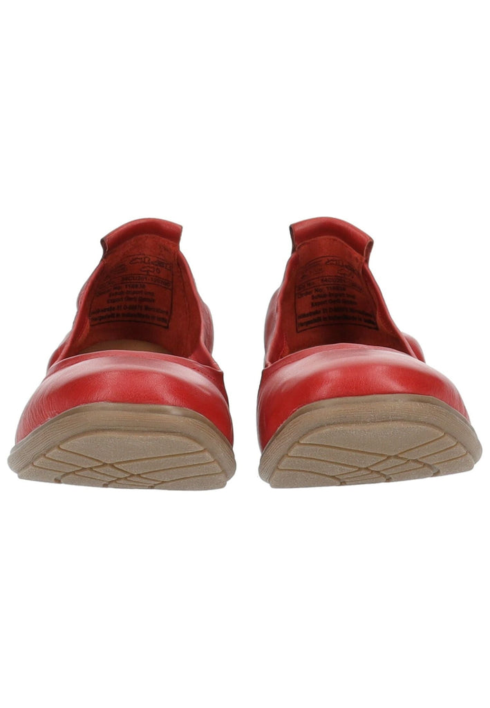 camel active Ballerinas Nappaleder Rot