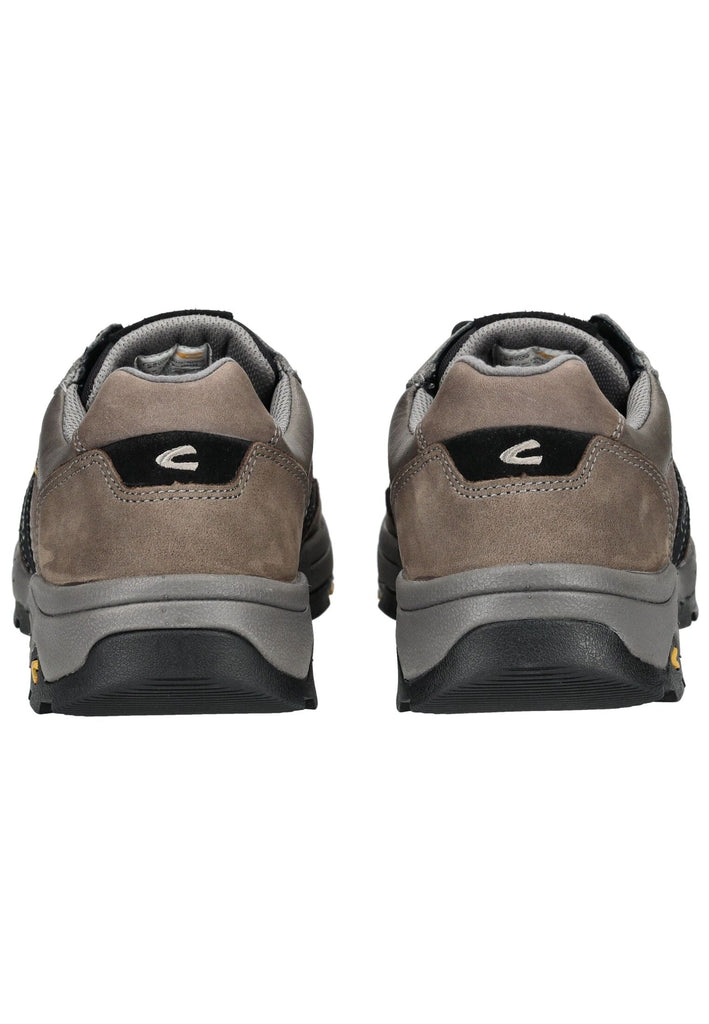 camel active Halbschuhe Leder Grau/Schwarz
