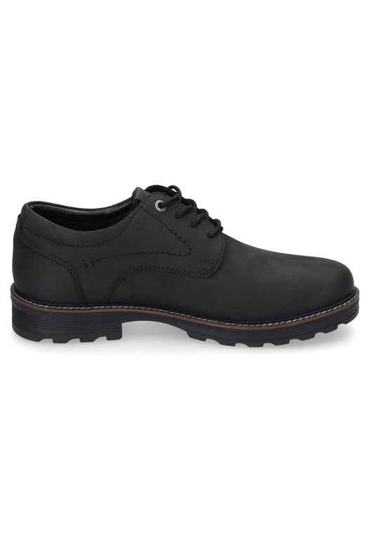 camel active Halbschuhe Leder Schwarz