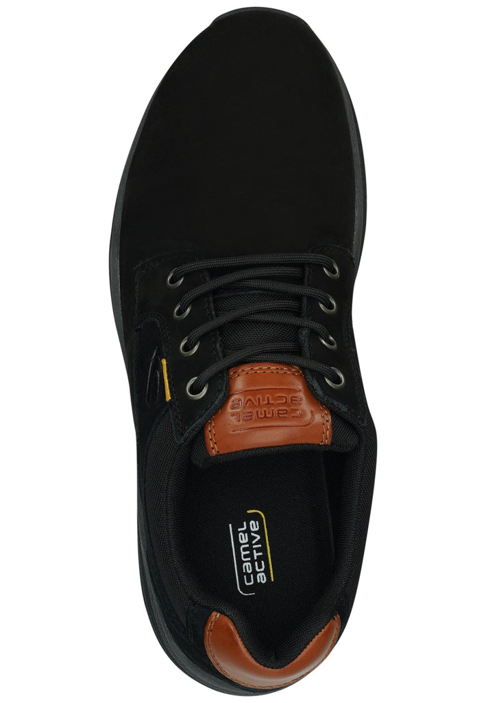 camel active Halbschuhe Leder Schwarz