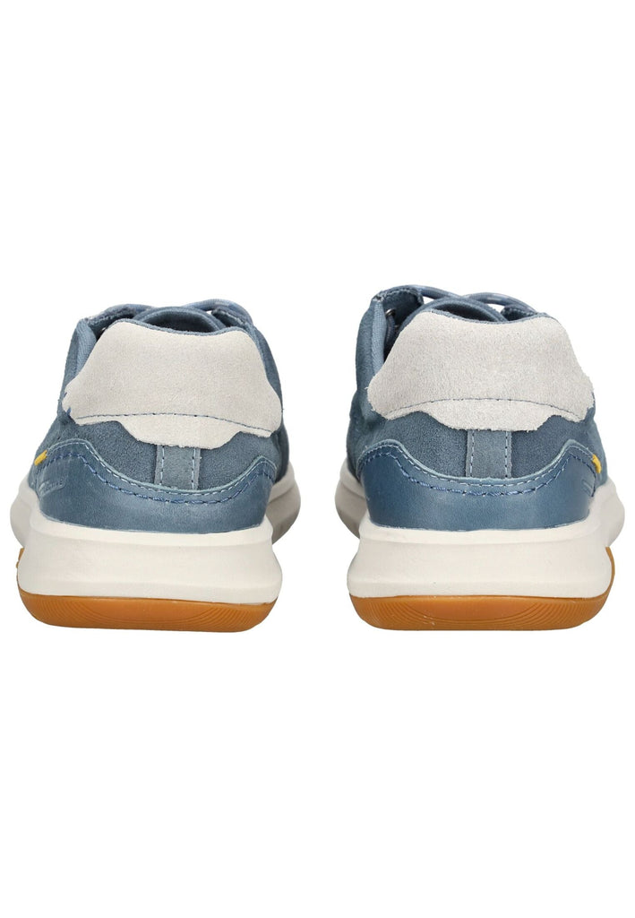 camel active Halbschuhe Leder/Textil Blau