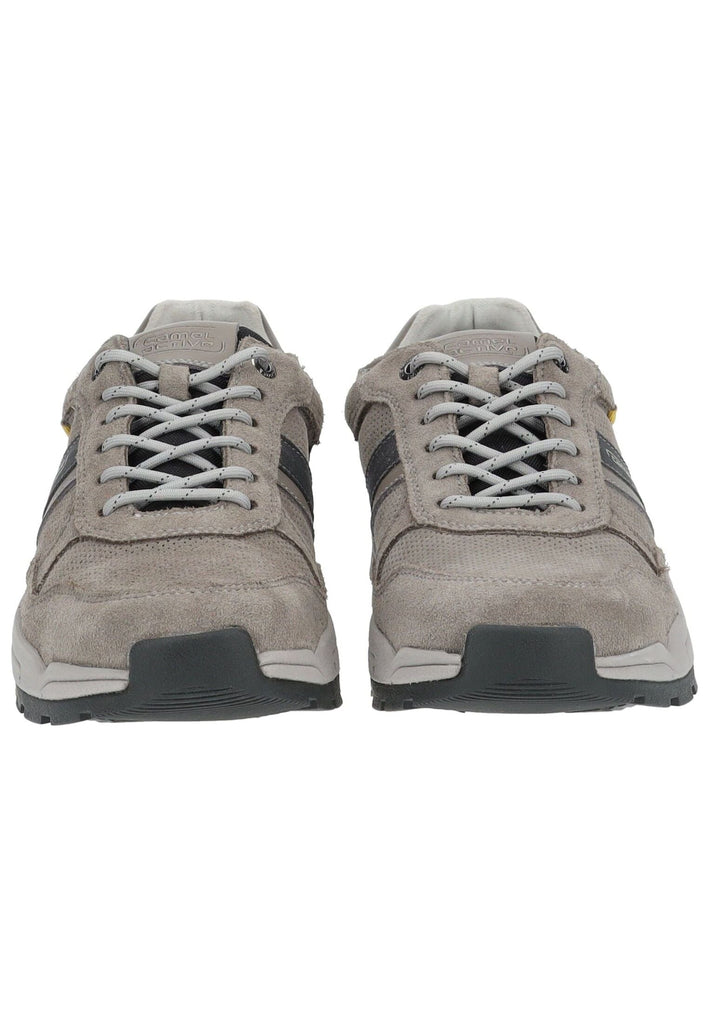 camel active Halbschuhe Nappaleder Grau
