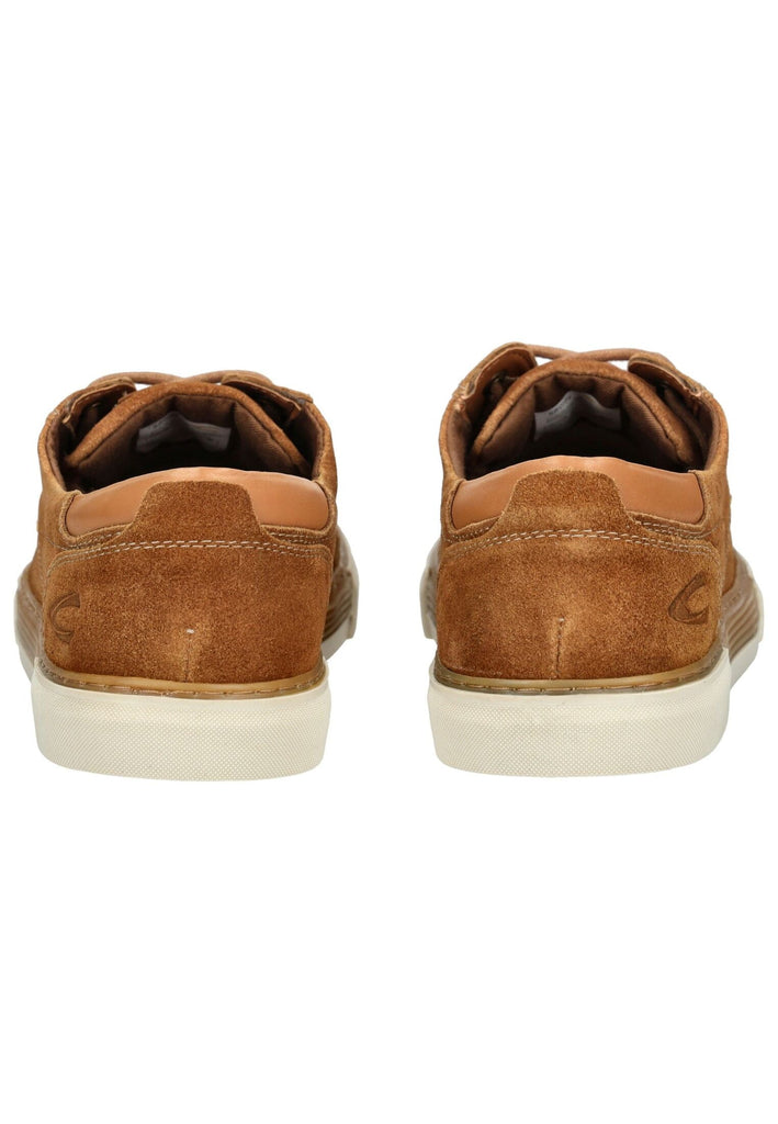 camel active Halbschuhe Veloursleder Cognac