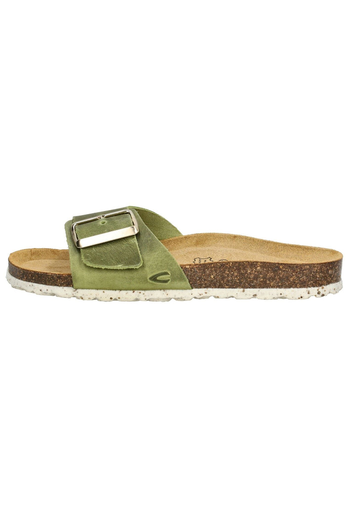 Pantoletten camel active Pantoletten Leder Grün