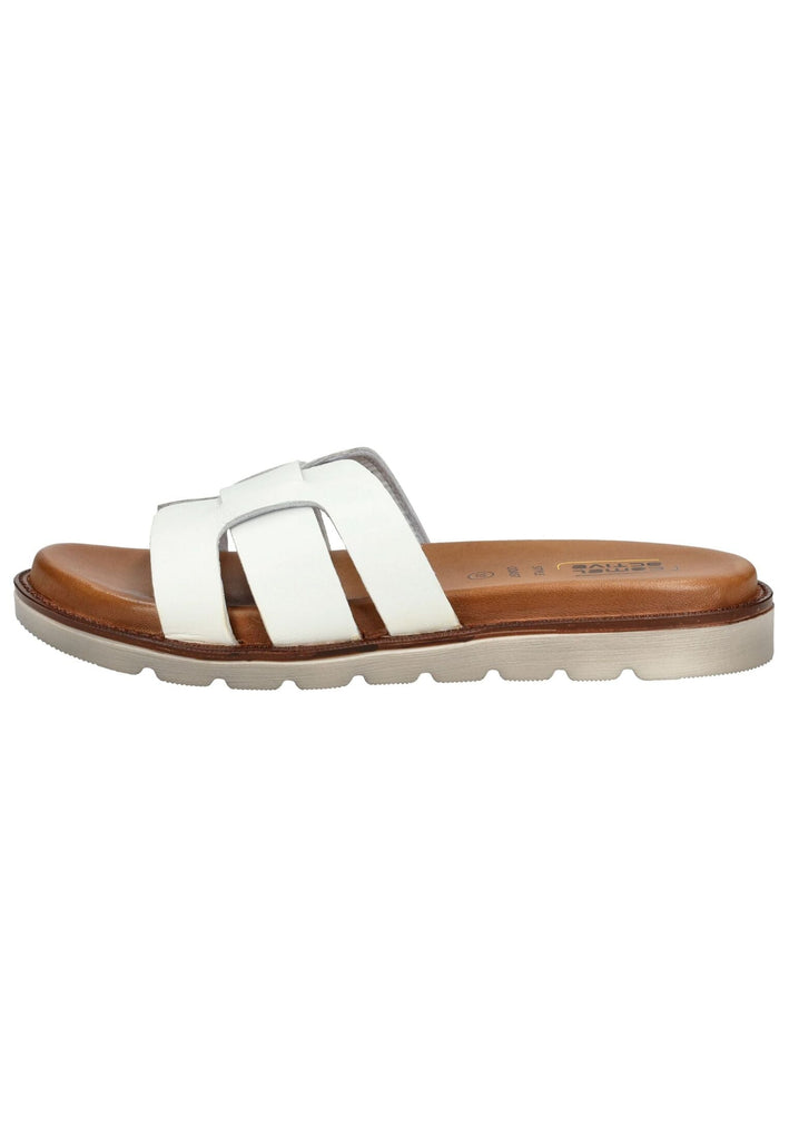Pantoletten camel active Pantoletten Leder Weiß