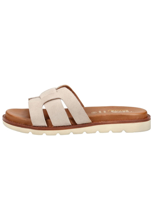 camel active Pantoletten Leder Beige