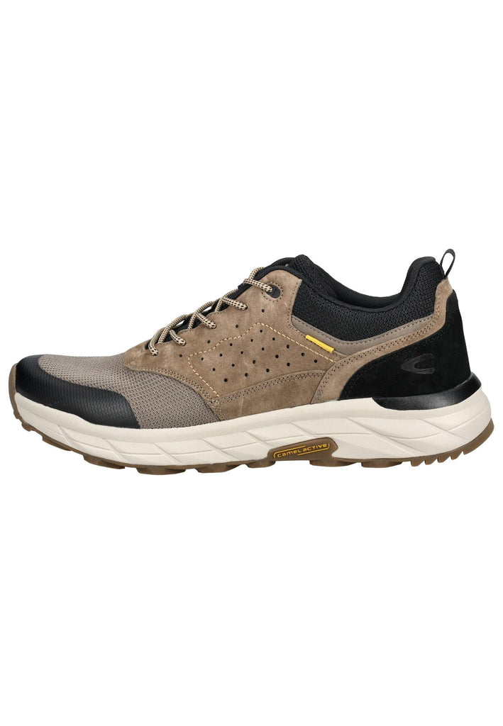 Sneaker camel active Sneaker Leder/Textil Braun/Schwarz